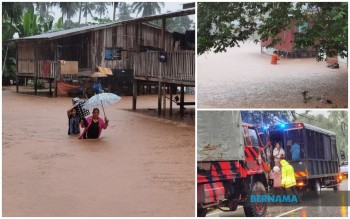 Sabah negara bagian terakhir dilanda banjir, jumlah pengungsi di Kelantan meningkat