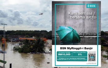 BERNAMA – L’allocation BSN MyRinggit -i Banjir est passée à 150 millions de RM